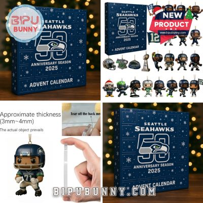 Seattle Seahawks 50th Anniversary Advent Calendar