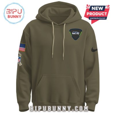Seattle Seahawks NFL Salute to Service Hoodie 2025