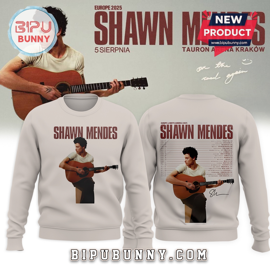 Shawn Mendes On The Road Again Hoodie Shawn Mendes On The Road Again Hoodie