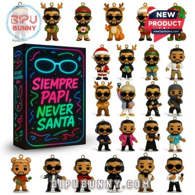 Siempre Papi, Never Santa Advent Calendar 2025