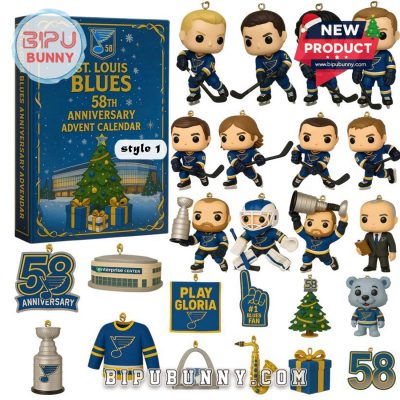 St Louis Blues 58th Anniversary Advent Calendar