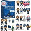 St Louis Blues 58th Anniversary Advent Calendar Style 2 and 24 hockey player and team ornaments!