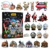 Star Wars Advent Calendar 2025 and 24 holiday ornaments featuring characters and scenes!