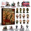 System of a Down Advent Calendar 2025 box with 24 band member figures and themed ornaments!