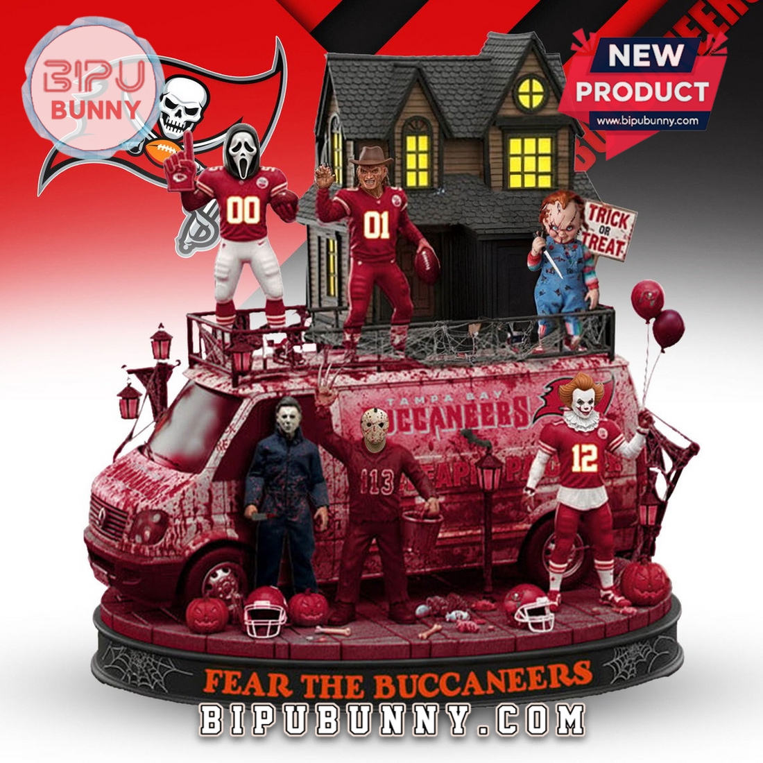 Tampa Bay Buccaneers Halloween Collectible Figures Tampa Bay Buccaneers Halloween Collectible Figures