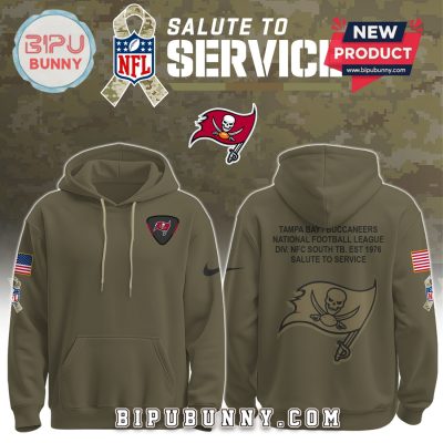 Tampa Bay Buccaneers NFL Salute to Service Hoodie 2025