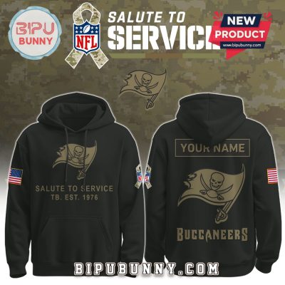 Tampa Bay Buccaneers Nike 2025 Salute to Service Pullover Hoodie