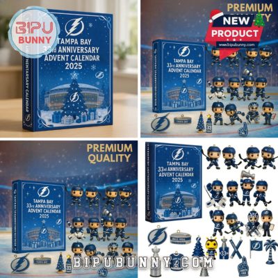 Tampa Bay Lightning 33rd Anniversary Advent Calendar