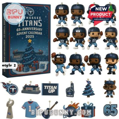 Tennessee Titans 66th Anniversary Advent Calendar