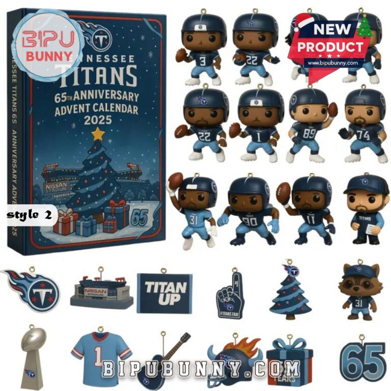 Tennessee Titans 66th Anniversary Advent Calendar