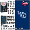 Comparison of Style 1 and Style 2 Tennessee Titans Advent Calendars 2025 with full contents displayed