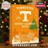 Tennessee Vols Advent Calendar placed beside Christmas tree with holiday décor.