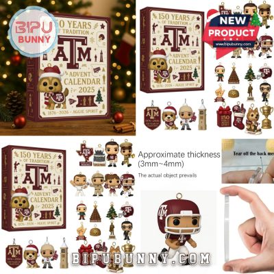 Texas A&M Aggies 150 Years Anniversary Advent Calendar
