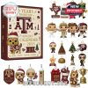 Full view of advent calendar and collectible items celebrating Texas A&M’s 150-year legacy.