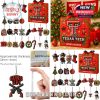 Texas Tech Red Raiders Advent Calendar 2025 box with 24 miniature team-themed ornaments displayed!