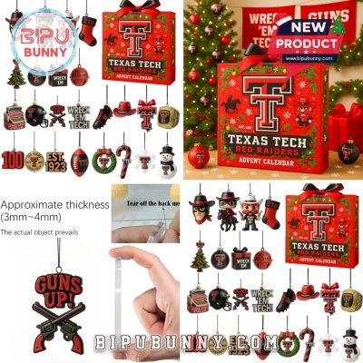 Texas Tech Red Raiders Advent Calendar 2025