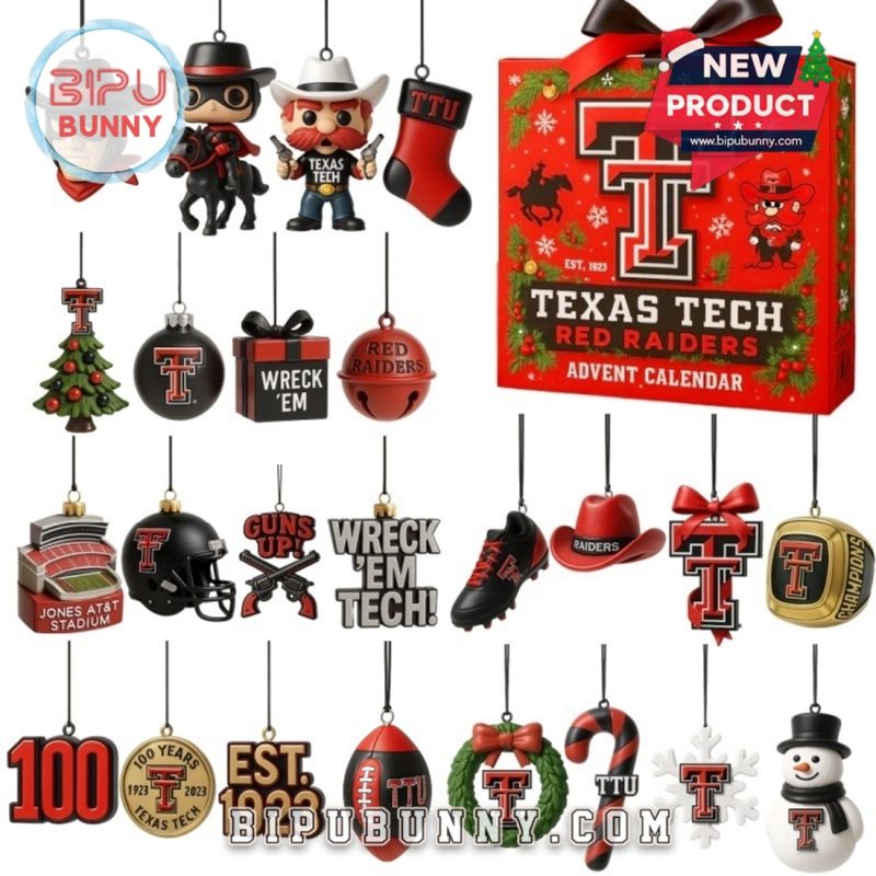 Texas Tech Red Raiders Advent Calendar 2025