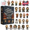 Doobie Brothers Advent calendar with collectible figures, each representing a member or a theme from the band’s music.