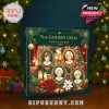 Golden Girls Advent Calendar with festive decorations and portraits of the characters.