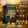 Detailed view of The Office advent calendar and 24 collectible figures!