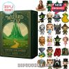 Wizard of Oz 2025 advent calendar with character figurines surrounding the box.