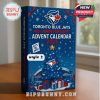 Front and side view of the Toronto Blue Jays 48th Anniversary Advent Calendar Style 2 box!