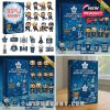 Toronto Maple Leafs 108th Anniversary Advent Calendar with collectible figures and festive designs.