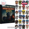 Electro Mecha Advent Calendar 2025 with 24 miniature robot ornaments!