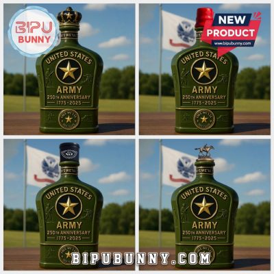 U.S. Army 250th Anniversary Whiskey Bottle
