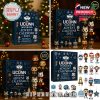 UConn Huskies Advent Calendar 2025 with collectible figurines, team memorabilia, and festive design.