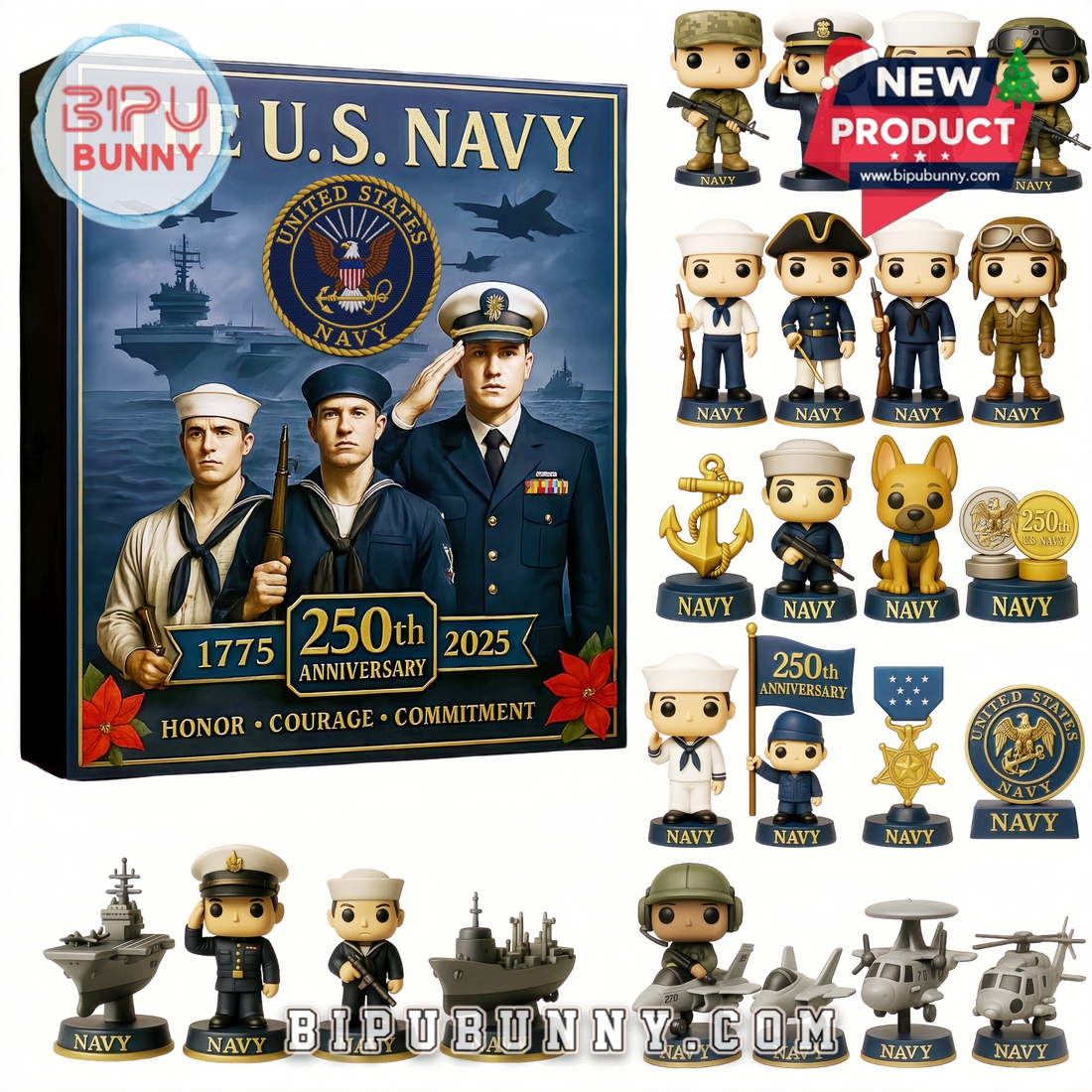 US Military 250th Anniversary Advent Calendar US Military 250th Anniversary Advent Calendar