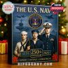 250th U.S. Navy Advent Calendar box with historical design and military illustrations!