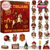 USC Trojans 2025 Advent Calendar with collectible figurines and festive designs celebrating the school's 137th anniversary.