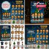 USWNT Advent Calendar box with player figures and Christmas tree design!