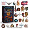 Van Halen 2025 Advent Calendar with 24 collectible mini figures including holiday and band-themed ornaments.