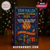 Van Halen 2025 Advent Calendar with festive design and 24 collectible mini figures.