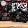 Close-up view of Venom Advent Calendar showing its striking red, black, and white design with symbiote figures.