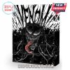 Full view of the Venom Advent Calendar with symbiote figures and a bold black and red design.
