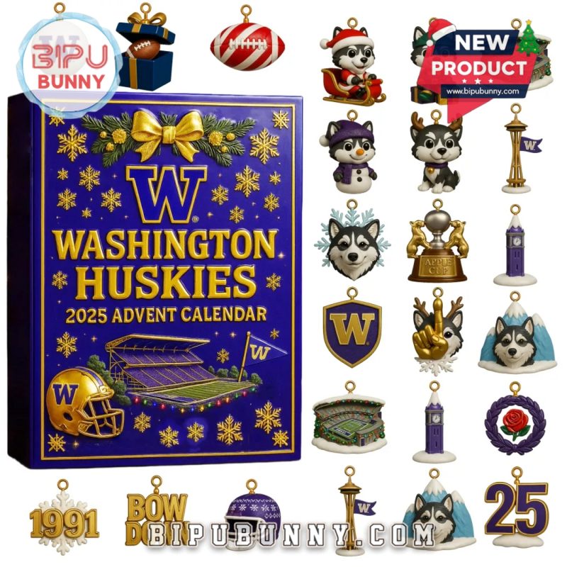 Washington Huskies Advent Calendar 2025