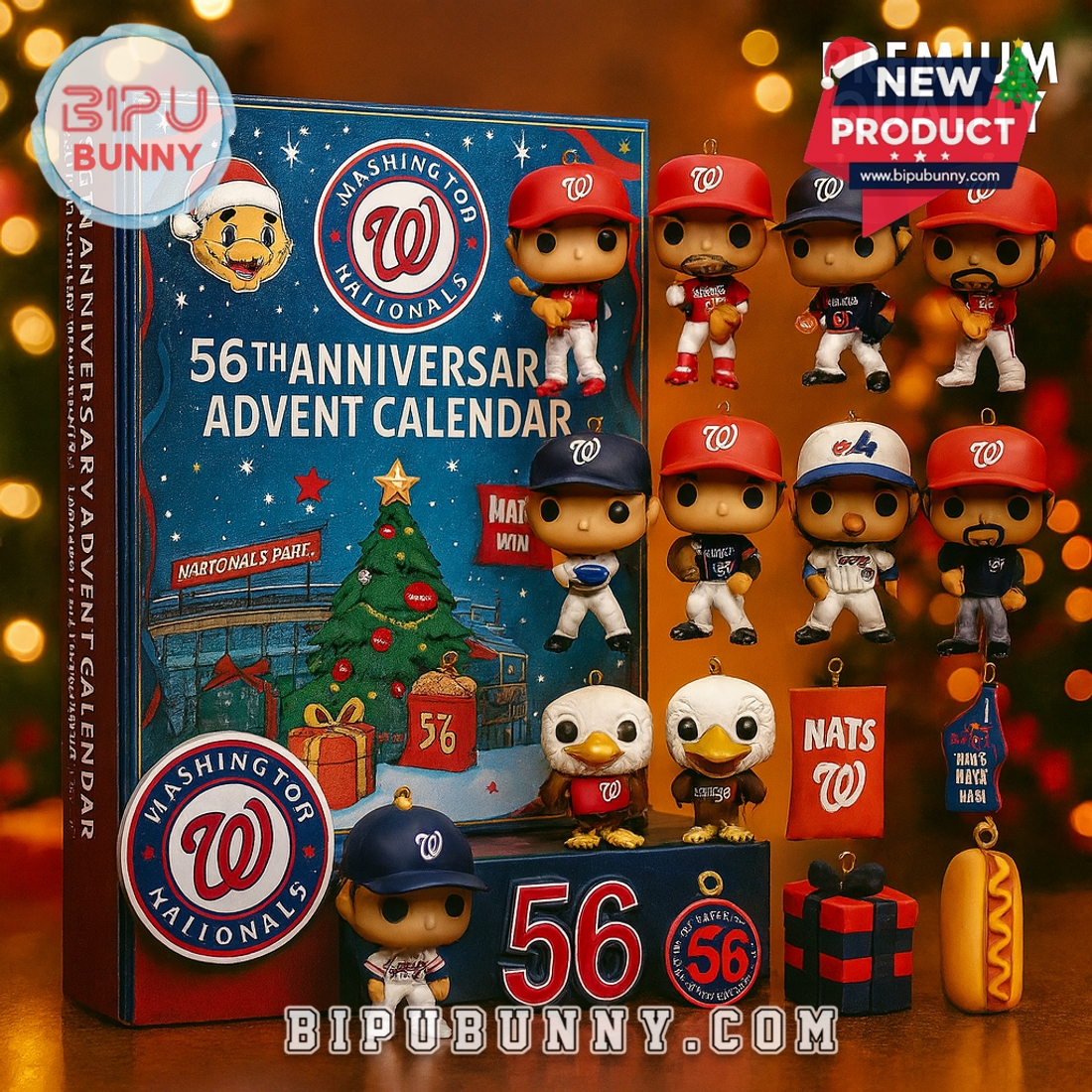 Washington Nationals 56th Anniversary Advent Calendar Washington Nationals 56th Anniversary Advent Calendar