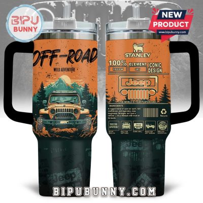 Wild Terrain Jeep Adventure Stanley Tumbler 40oz