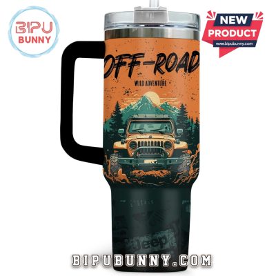 Wild Terrain Jeep Adventure Stanley Tumbler 40oz