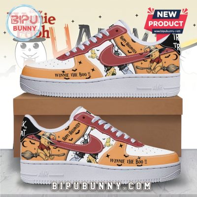 Winnie The Pooh x Halloween 2025 Air Force 1 Sneakers