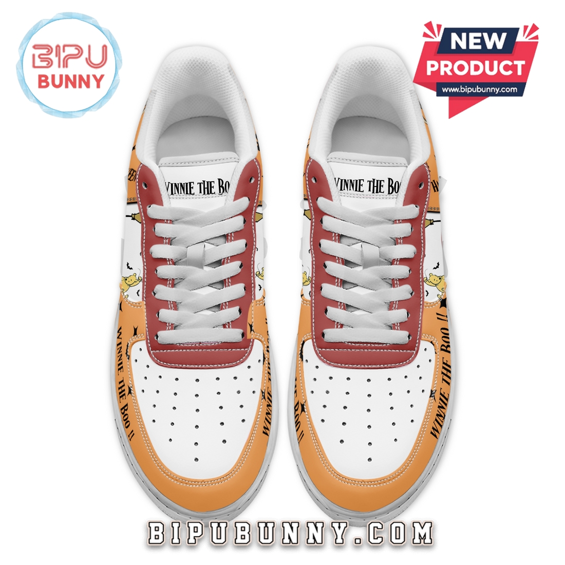 Winnie The Pooh x Halloween 2025 Air Force 1 Sneakers Winnie The Pooh x Halloween 2025 Air Force 1 Sneakers