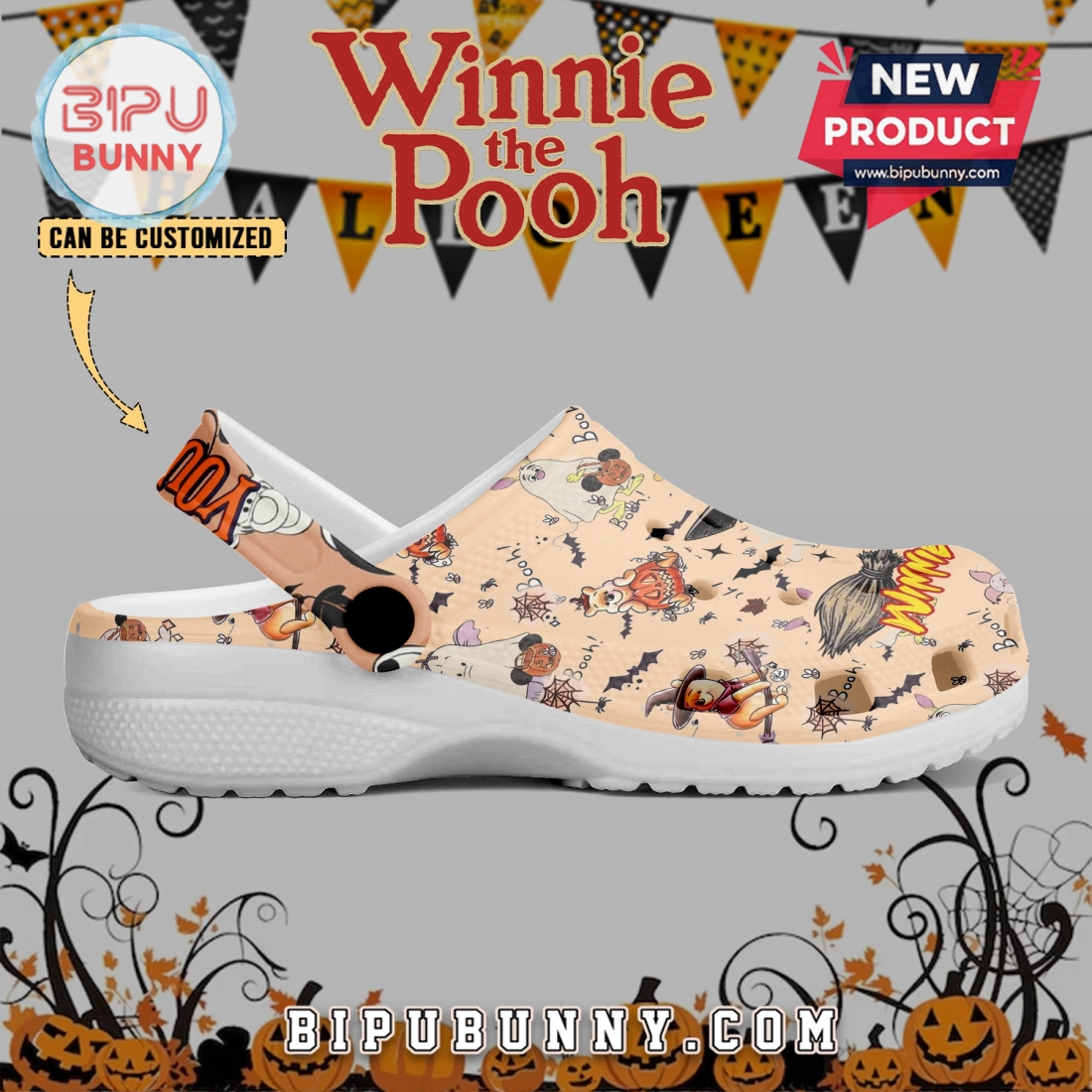 Winnie The Pooh x Halloween 2025 Crocs Winnie The Pooh x Halloween 2025 Crocs