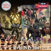 A Christmas advent calendar with collectible fantasy miniatures.
