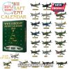 Detailed WWII aircraft models for the 2025 Advent Calendar.