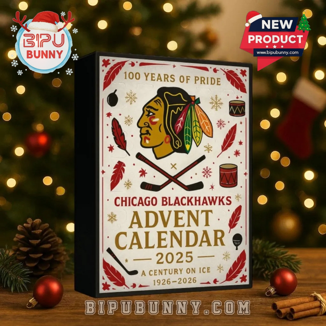 100th Anniversary Of Chicago Blackhawks Advent Calendar 100th Anniversary Of Chicago Blackhawks Advent Calendar