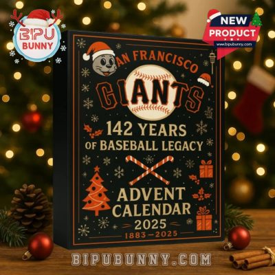 142 Years Of San Francisco Giants 2025 Advent Calendar