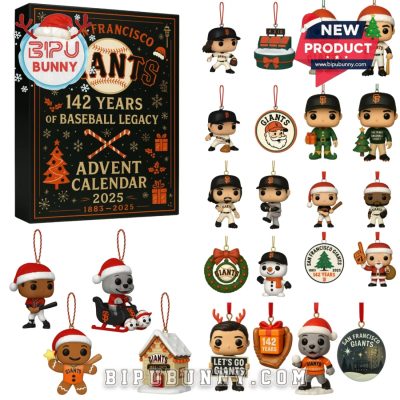 142 Years Of San Francisco Giants 2025 Advent Calendar